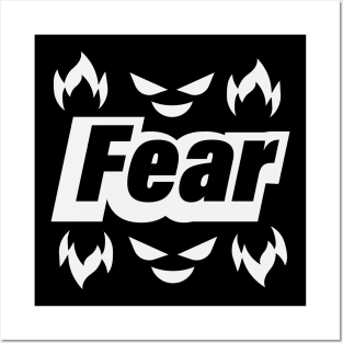 Fear bringing fear design Posters and Art